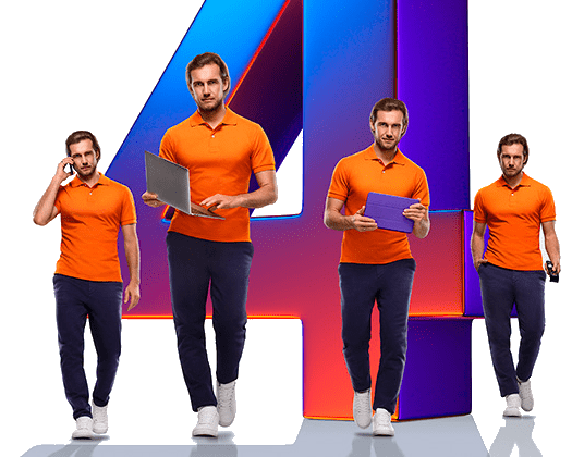 Великолепная четверка Ростелеком в&nbsp;деревня Киреевка (Орловская область)